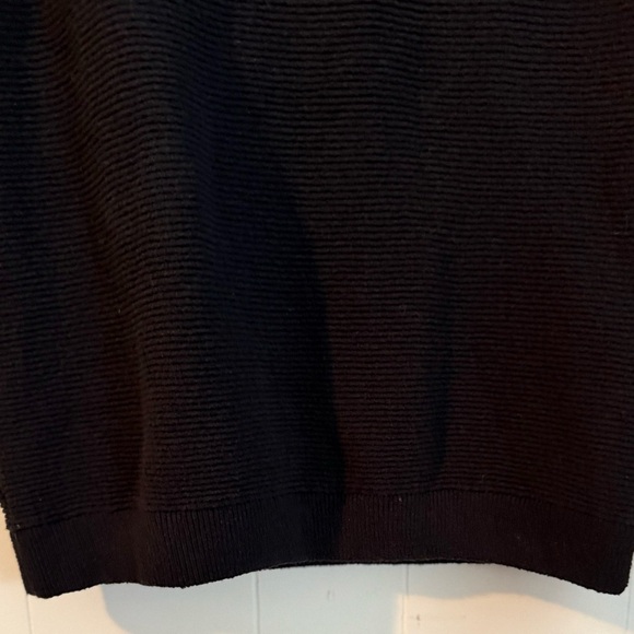 FREE PEOPLE MARY JANE MINI SWEATER DRESS BLACK, Size S - Picture 11 of 14